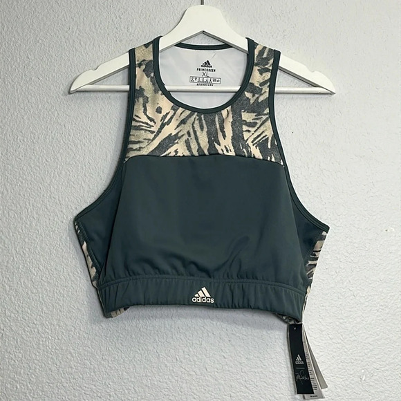 Adidas x Zoe Saldana Collection Low Impact Sports Bra Aeroready Size XL NWT - Picture 3 of 11